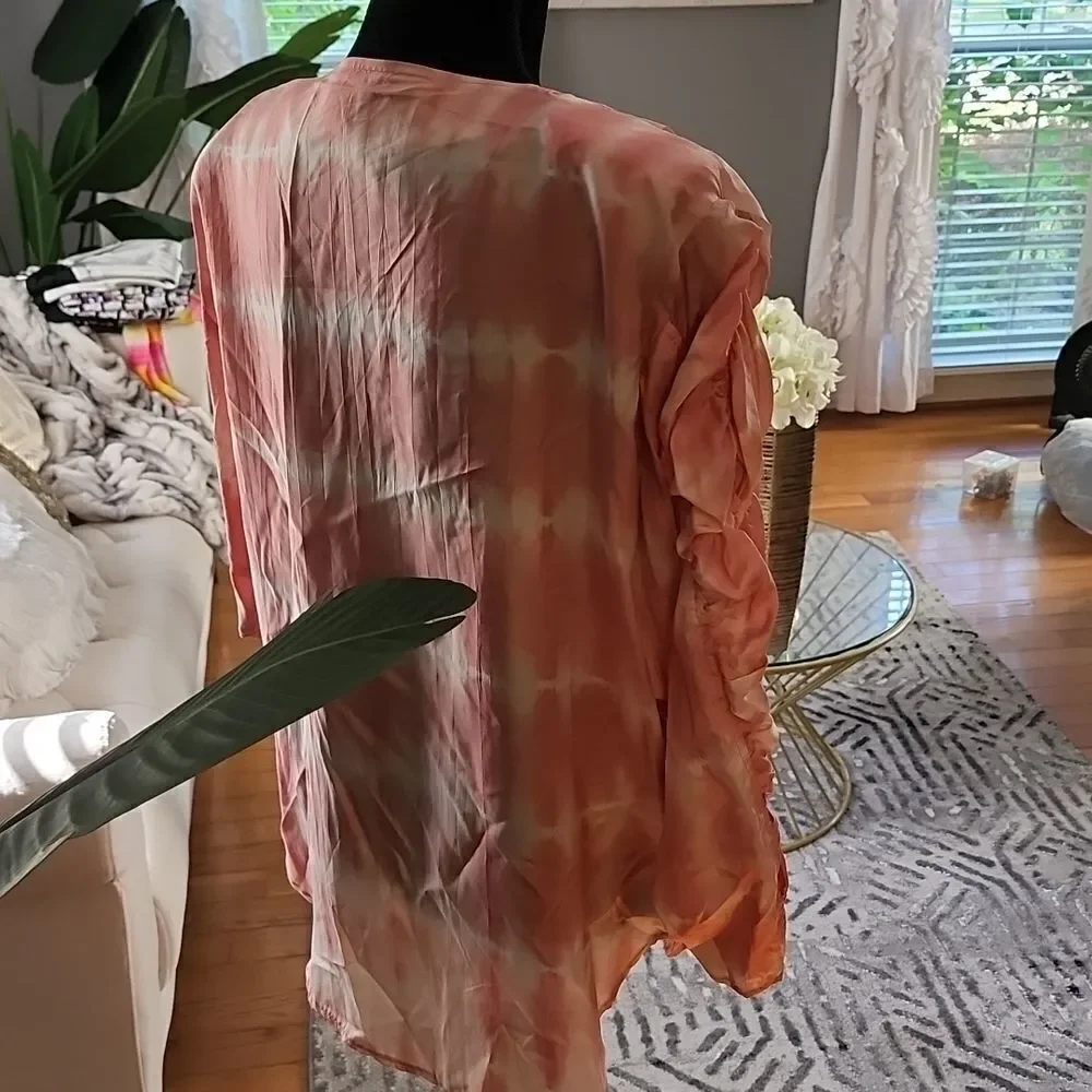 Vintage Renzo Realli silk top sz 12